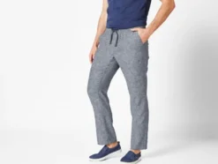 Herren Hose mit Leinen