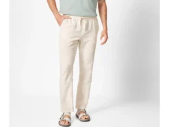 Herren Hose mit Leinen