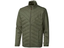 Herren Hybridjacke mit Stehkragen