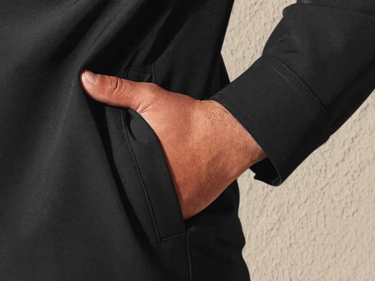 Herren Jacke mit Kentkragen