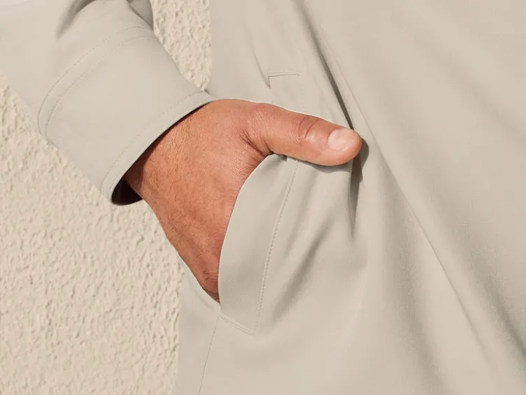 Herren Jacke mit Kentkragen