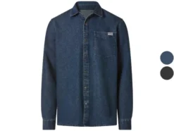 Herren Jeanshemd