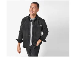 Herren Jeanshemd