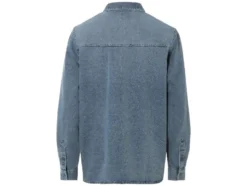 Herren Jeanshemd, mit leichtem Washed-Effekt