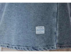 Herren Jeanshemd, mit leichtem Washed-Effekt