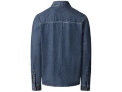 Herren Jeanshemd, mit verlängerter Rückseite