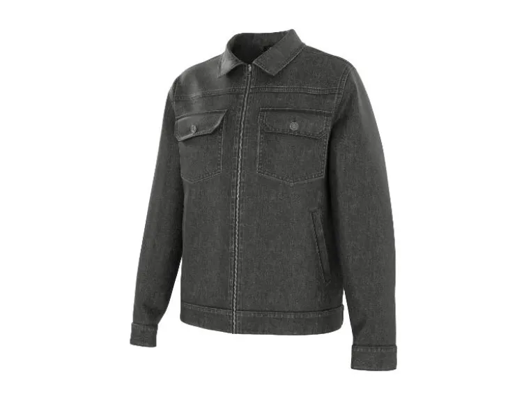 Herren Jeansjacke, aus reiner Baumwolle