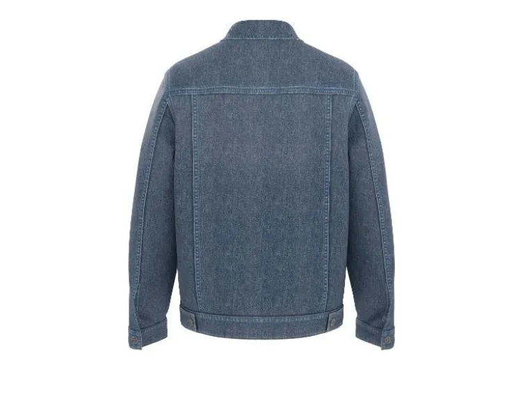 Herren Jeansjacke, aus reiner Baumwolle