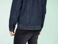 Herren Jeansjacke aus reiner Baumwolle