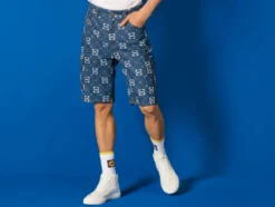 Herren Jeansshorts aus reiner Baumwolle