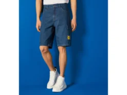 Herren Jeansshorts aus reiner Baumwolle