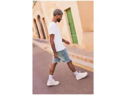 Herren Jeansshorts, normale Leibhöhe