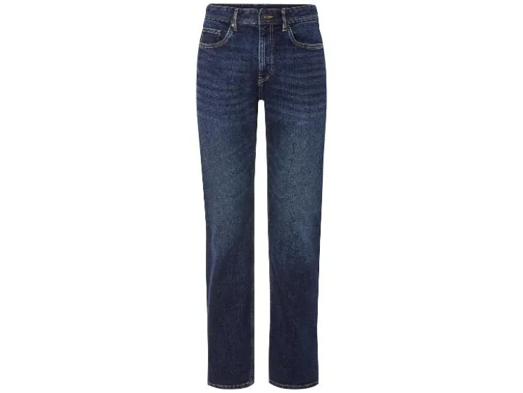 Herren Jeans, Straight Fit, normale Leibhöhe