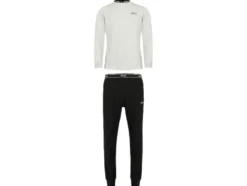 Herren Jersey-Pyjama, 2-teilig