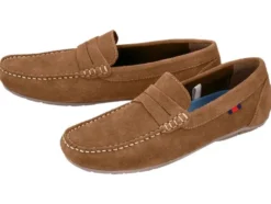 Herren Leder-Mokassins