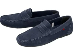 Herren Leder-Mokassins