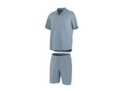 Herren Musselin-Pyjama