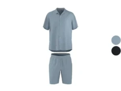 Herren Musselin-Pyjama