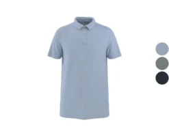 Herren Poloshirt mit Leinen