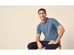 Herren Premium Feinstrick-Poloshirt