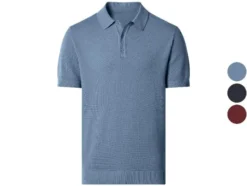 Herren Premium Feinstrick-Poloshirt