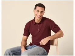 Herren Premium Feinstrick-Poloshirt