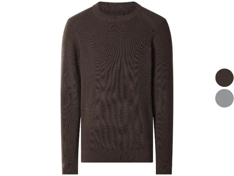 Herren Pullover Rippstrick