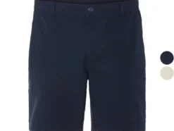 Herren Seersucker-Shorts aus reiner Baumwolle