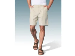 Herren Seersucker-Shorts aus reiner Baumwolle