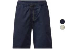 Herren Shorts mit seitlichen Eingrifftaschen und Gummizugbund