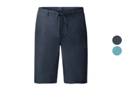 Herren Shorts, mit teilelastischem Gummizugbund