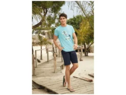 Herren Shorts, mit teilelastischem Gummizugbund