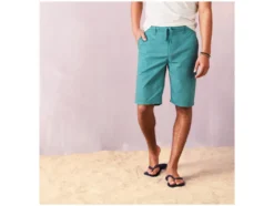 Herren Shorts, mit teilelastischem Gummizugbund