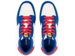 Herren Sneaker mit Lidl-Print