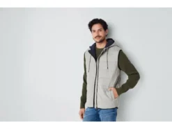 Herren Steppweste, mit Baumwolle