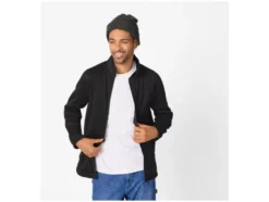 Herren Strickfleece-Jacke