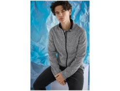 Herren Strickfleece-Jacke