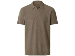 Herren Strick-Poloshirt