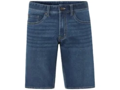Herren Sweatdenim-Bermuda mit Baumwolle
