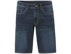 Herren Sweatdenim-Bermuda mit Baumwolle