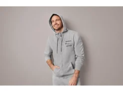 Herren Sweatjacke mit Baumwolle