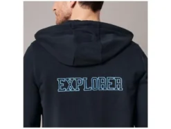 Herren Sweatjacke mit Baumwolle