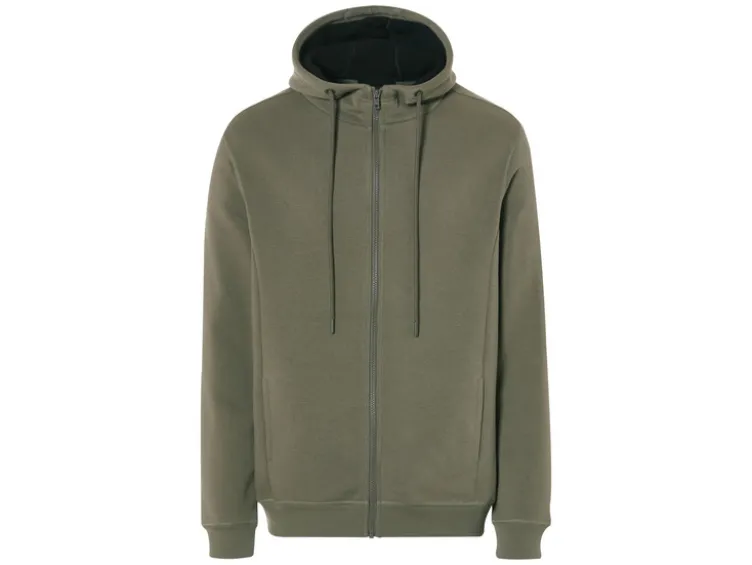 Herren Sweatjacke mit Teddyfutter