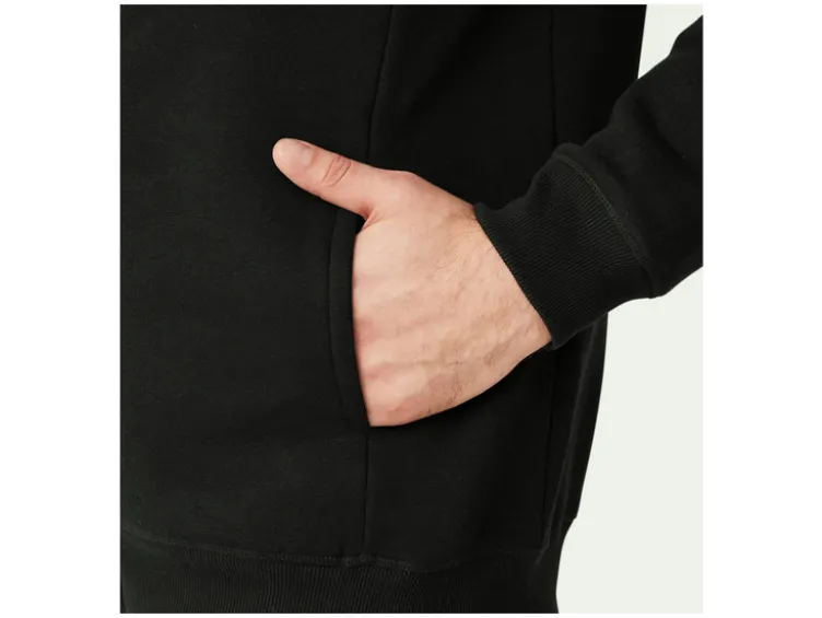 Herren Sweatjacke mit Teddyfutter