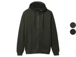 Herren Sweatjacke Teddyfutter