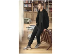 Herren Sweatjacke Teddyfutter