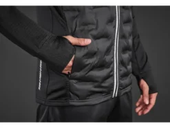 Herren Thermo-Hybridjacke mit Fleece-Futter
