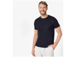 Herren T-Shirt mit Leinen