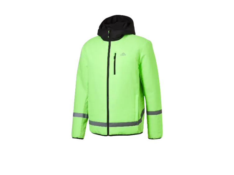 Herren Wendejacke, mit Reflektoren