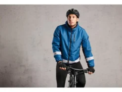 Herren Wendejacke, wasserabweisendes Obermaterial